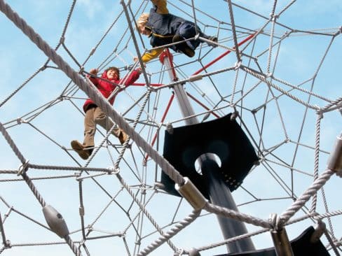 We always knew it: Our playgrounds improve physical condition and intelligence!